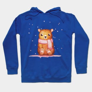 Adorable winter bear Hoodie